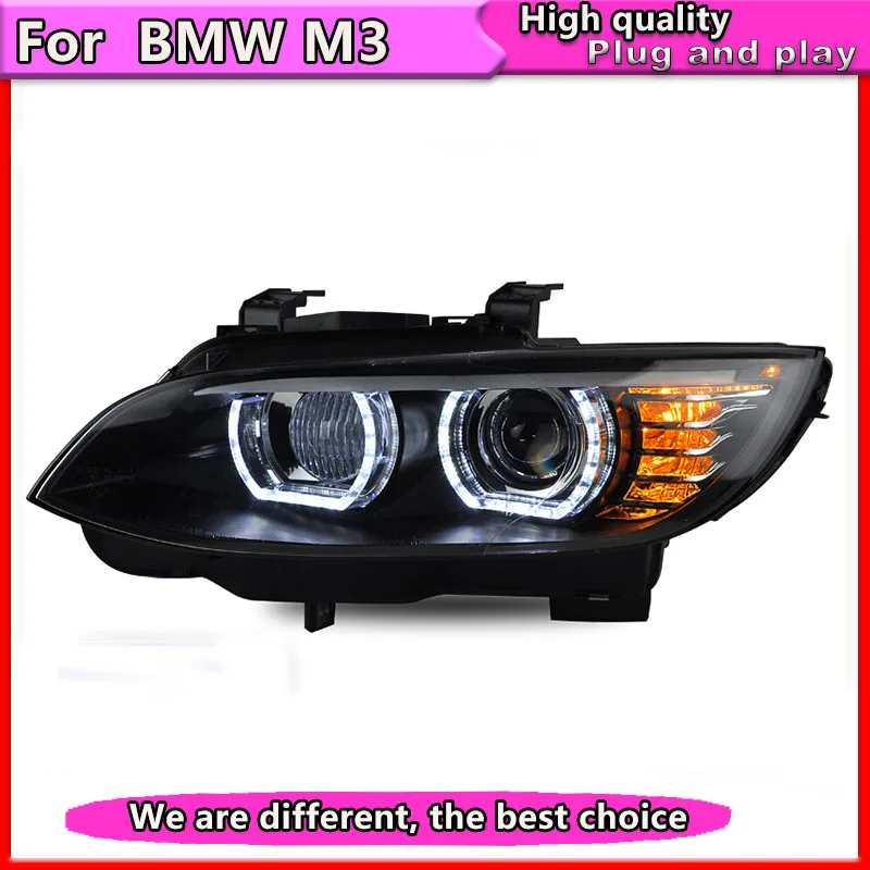 Автомобильный Стайлинг для BMW M3 E92 E93 2006-2012 фары 335i фара авто светодиодный DRL