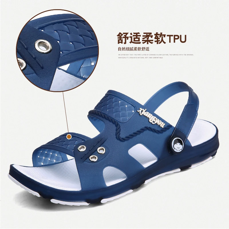 Flip Flops Men Beach Slides New 2018 