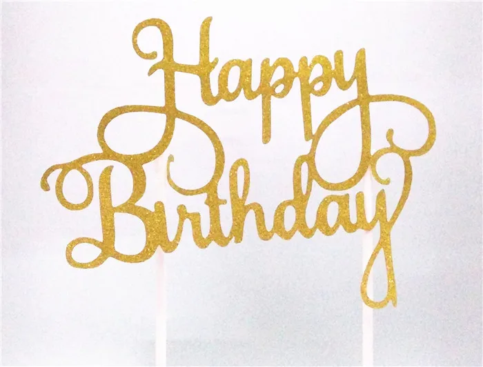 happy1 1 шт. милый синий 1-й год помпон торт Топпер украшение для торта ко дню рождения Беби Шауэр детский украшение на день рождения, вечеринку сувениры - Цвет: happy1