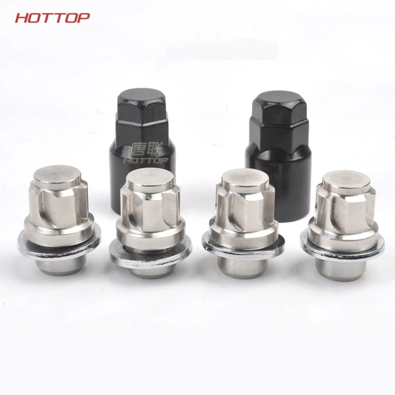 Buy Steel Anti theft Wheel Screw Bolts with Key For
