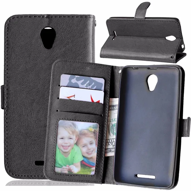 Best Price Original Phone Case for Lenovo A5000 Luxury Flip Leather Cover for Lenovo A 5000 Wallet Case with Card Holder Stand Back Covers