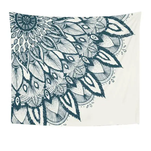 Mandala Blankets Tapestry Landscape Mountain Wall Hanging Wandbehang