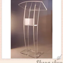 Преподавания подиум, дешевые акриловые трибуна, акриловые церковные подиумы, акрил кафедру, акрил подиум Пластик трибуна Кристалл Подиум
