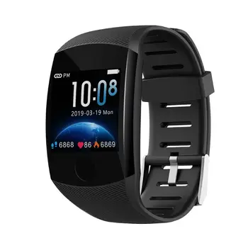 

Q11 Smart Watch Waterproof Fitness Bracelet Big Touch Screen Message remind Heart Rate Time Activity Tracker Smart Wristband
