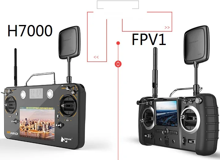 H901A FPV1 H7000 FPV2 передатчик для Hubsan X4 drone H501S & H109S пульт дистанционного управления|remote