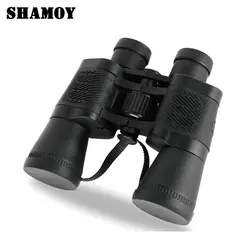 Shamoy 7*50 HD Военная Униформа бинокль для Охота ручной telescopio Открытый поле Очки бинокулярный 77888