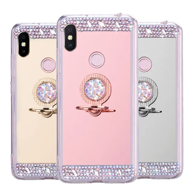 

DIY 3D Mirror Case For Xiaomi Redmi 5 Plus 6 6A Case Soft TPU For Xiomi Mi 9 MI 8 Lite Redmi Note 7 6 5 5a Pro Cover Coque