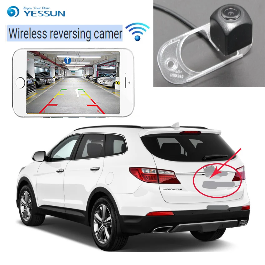 YESSUN Новое поступление беспроводная камера заднего вида для Hyundai Santa Fe Classic (SM) GLS 2000