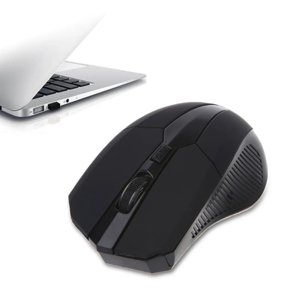 

OPEN-SMART 2.4GHz Gaming Mouse Optical Wireless Mouse Lightweight USB Receiver PC Computer Mouse 1200DPI
