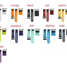 DHL бесплатно. 20 штук. Отлично подходит для fenix3. 26 мм силиконовый ремешок для Gar min Fenix 5X/Fenix3/3 ч/3 сапфировые часы Easyfit