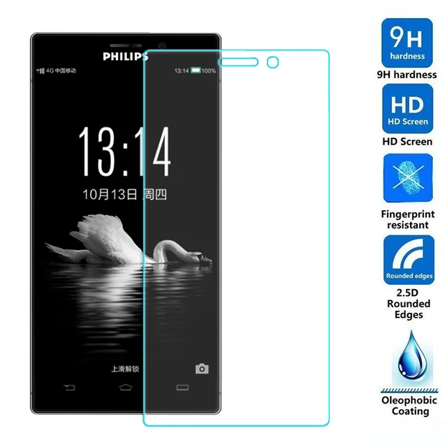 Для Philips Xenium V787 закаленное стекло 2.5D защитная пленка 9H Взрывозащищенная Защита
