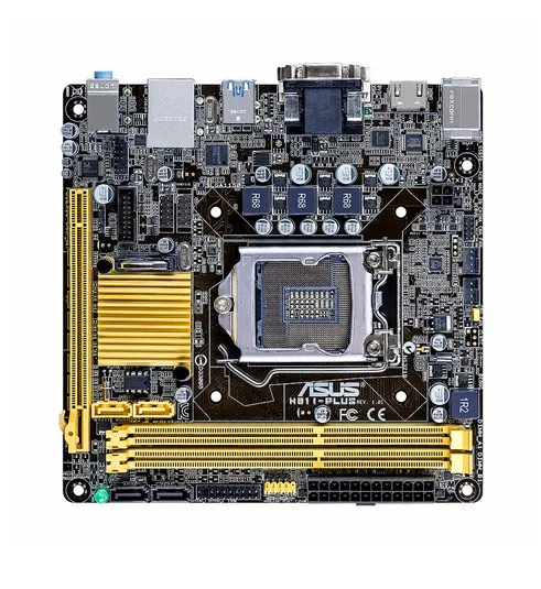 Original motherboard ASUS H81I PLUS LGA 1150 Mini ITX HTPC Computer Motherboard Desktop motherboard Kostenloser versand Preise