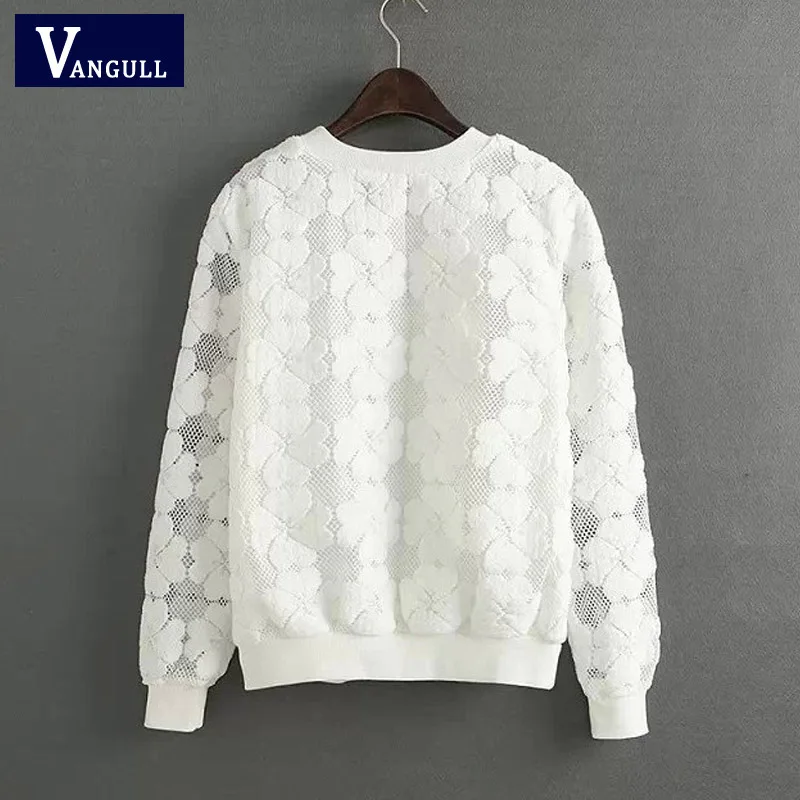 Vangull o التحوط النساء الرباط الجوف خارج أنثى هوديس البلوز الجديد كل مباراة الكبس sudaderas s ~ xxl moletom الأنثوية
