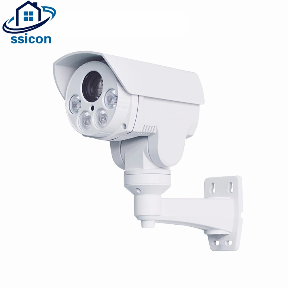 

SSICON 10X Optical Zoom IR Distance 80M 1080P IP66 Mini PTZ Bullet IP Camera Outdoor Support Pan/Tilt/Zoom POE IP Camera Onvif