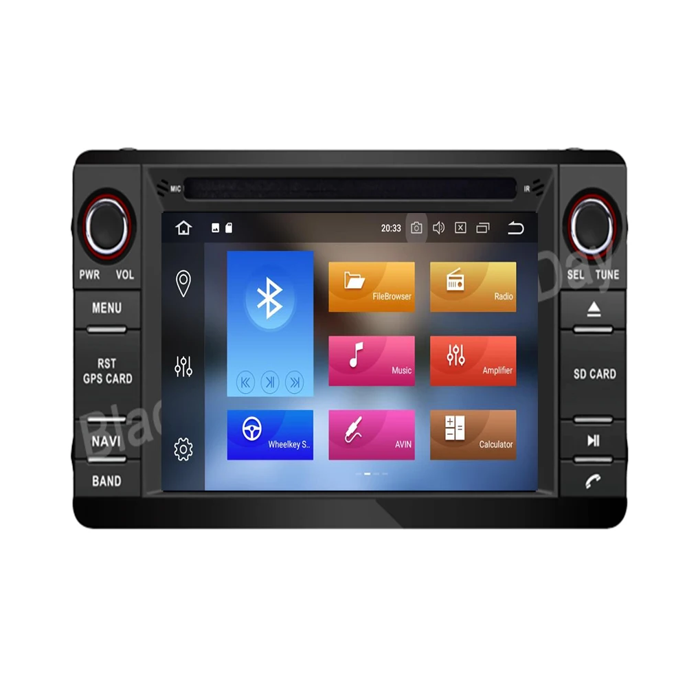 Flash Deal 7" Android 9.0 Car GPS Player Navi for Mitsubishi Outlander Lancer-X ASX 2014-2015 with 4G+32G Eight Core Stereo with DVD 2