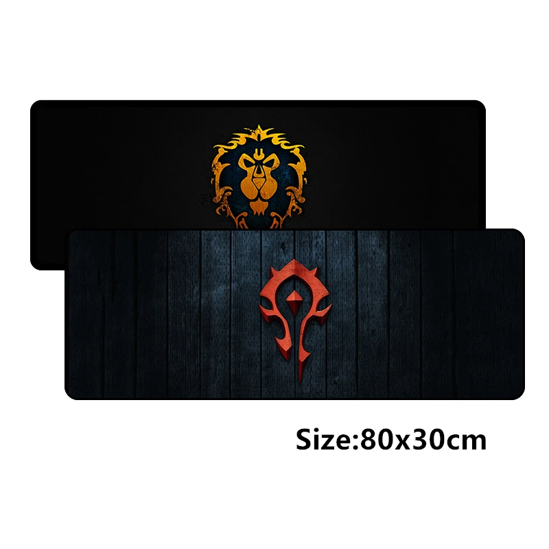 Большой игровой коврик для мыши 800*300 мм World of Warcraft Вау дракон Настольный ПК|mouse pad