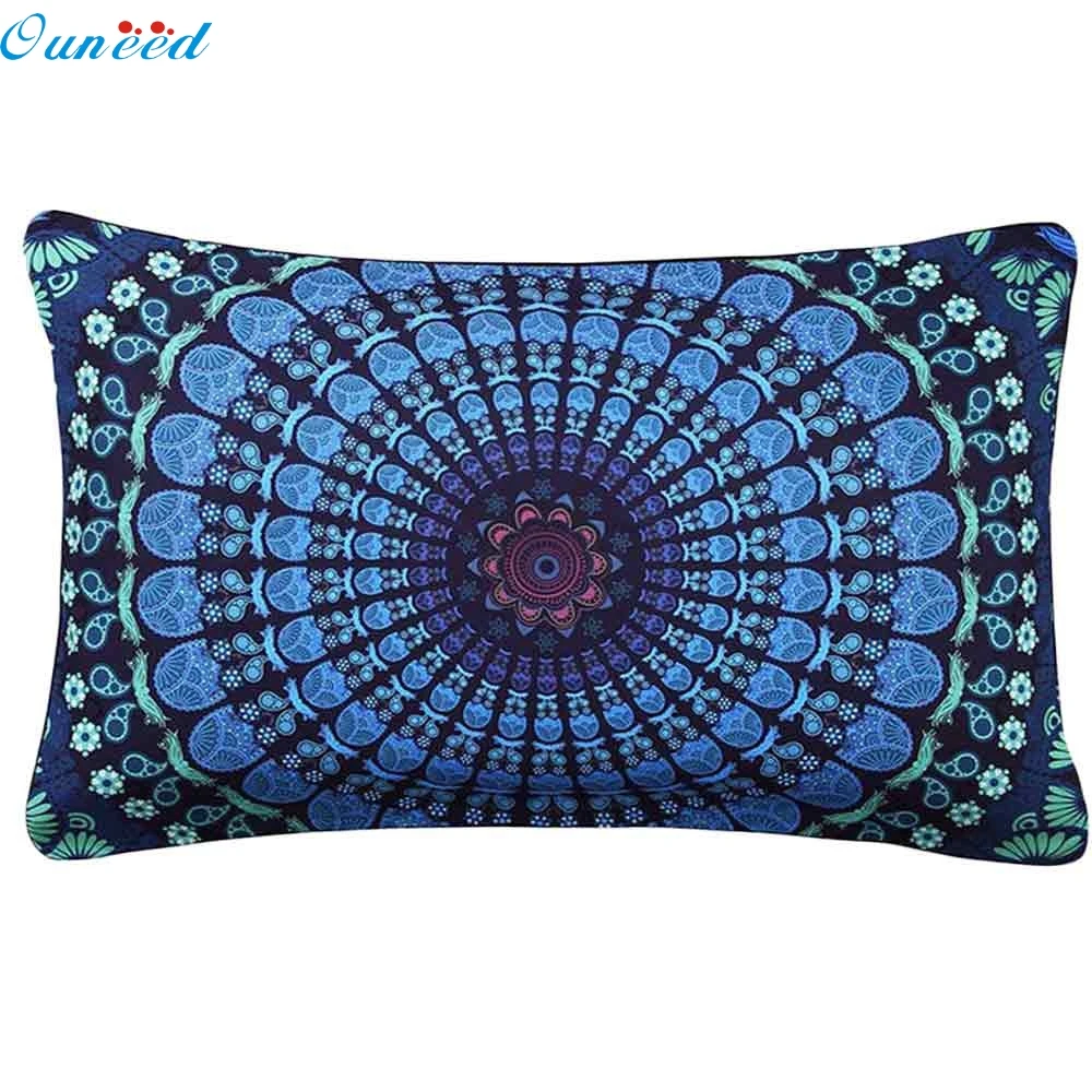 

Fashion Heaven Bohemia Rectangle Printing Pillow Case Cafe Home Decor Cushion Covers housse de coussin rectangulaire dropship