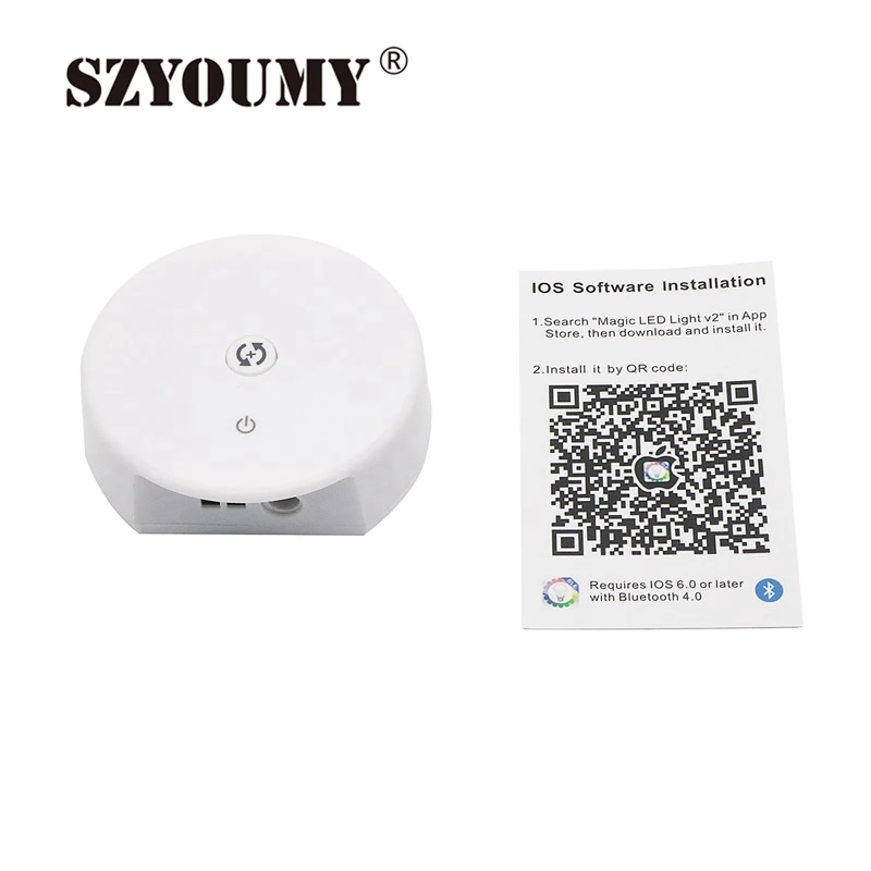 Светодиодный контроллер UFO Bluetooth 4 0 IOS/Android RGB/RGBW Функция синхронизации Группа
