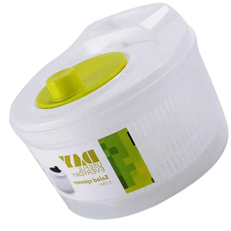 Useful Large Manual Salad And Vegetable Washer Spinner Dryer Household