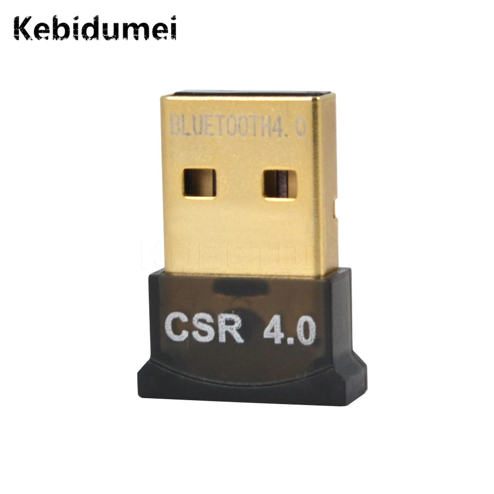 

Kebidumei Bluetooth 4.0 Adapter Dongle USB 2.0 Wireless EDR Adaptor with 3Mbps for Laptop Notebook Tablet Computer Newest