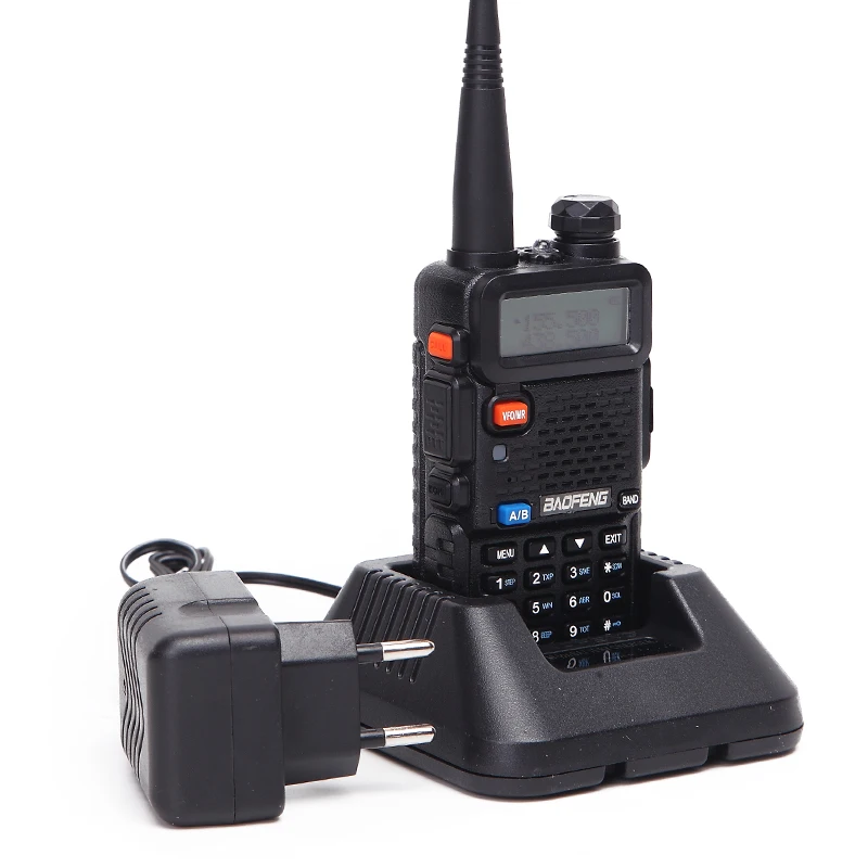 2 шт BaoFeng UV-5R 10 км рация VHF/UHF 136-174 МГц/400-520 МГц двухдиапазонный CB радио Набор uv 5r портативная рация uv5r