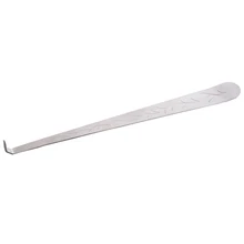 De Aço de prata Esculpido Padrões Pôr para fora Extinguir Candle Wick Dipper Snuffer