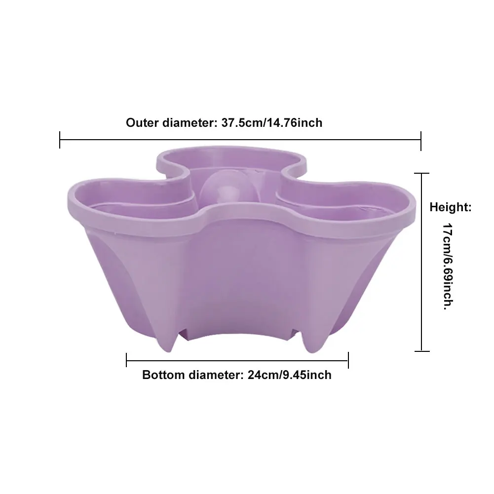 Сажалка для клубники горшок Штабелируемый Крытый открытый пластиковые контейнеры для выращивания клубники травы цветы овощи