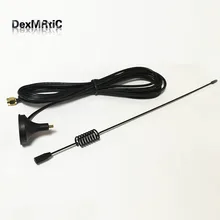 1 шт. GSM антенна 900-1800 МГц 7DBI антенна с высоким коэффициентом усиления маленькая присоска база антенна всенаправленная 3 м кабель SMA разъем