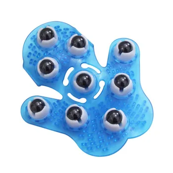 

Roller Ball Body Massage Glove Anti-Cellulite Muscle Pain Relief Relax Massager For Neck Back Shoulder Buttocks Hot Sale