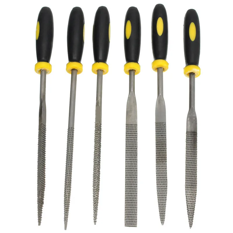 

6pcs DIY Metal File Mini Assorted Rasp Diamond Needle File Repair Tool Jewelry Wood Grinding DC112