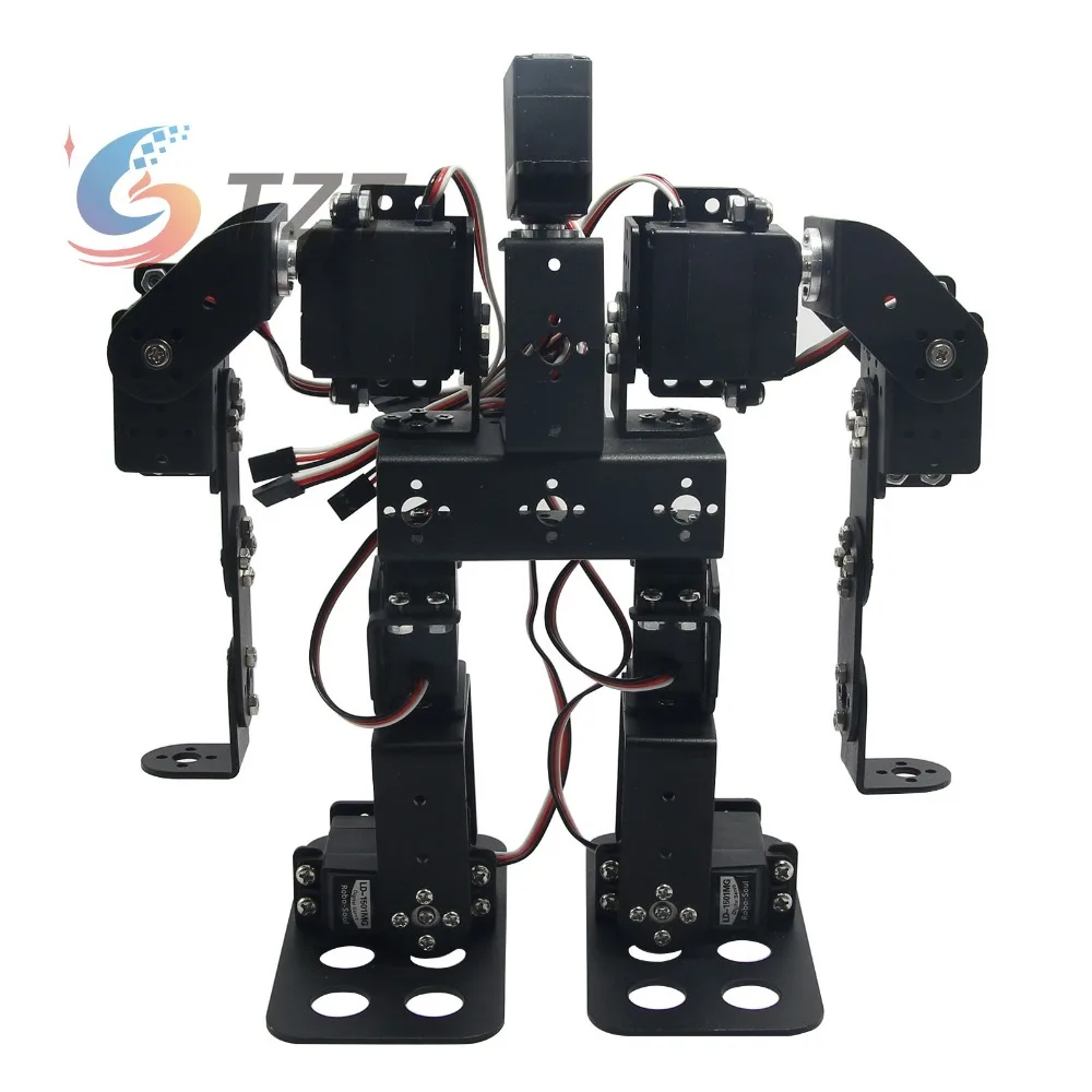 

Assembled 9DOF Humanoid Biped Robotic Educational Robot with Bracket LD-1501MG Servo for Racing
