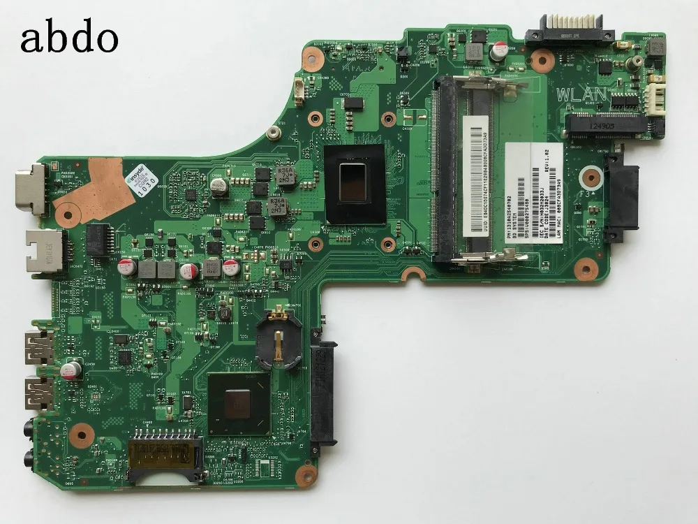 Материнская плата ноутбука Toshiba satellite C850 C855 материнская V000275480 DK10F 6050A2540701 MB
