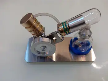 

DIY Scientific Experiment on Birthday Gifts of V-Stirling Engine toy