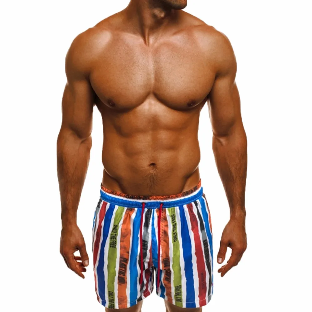 Casual Mens Board Shorts Summer New Style Fashion Printed Shorts Pants Hawaiian Swimming Trunks 3.7