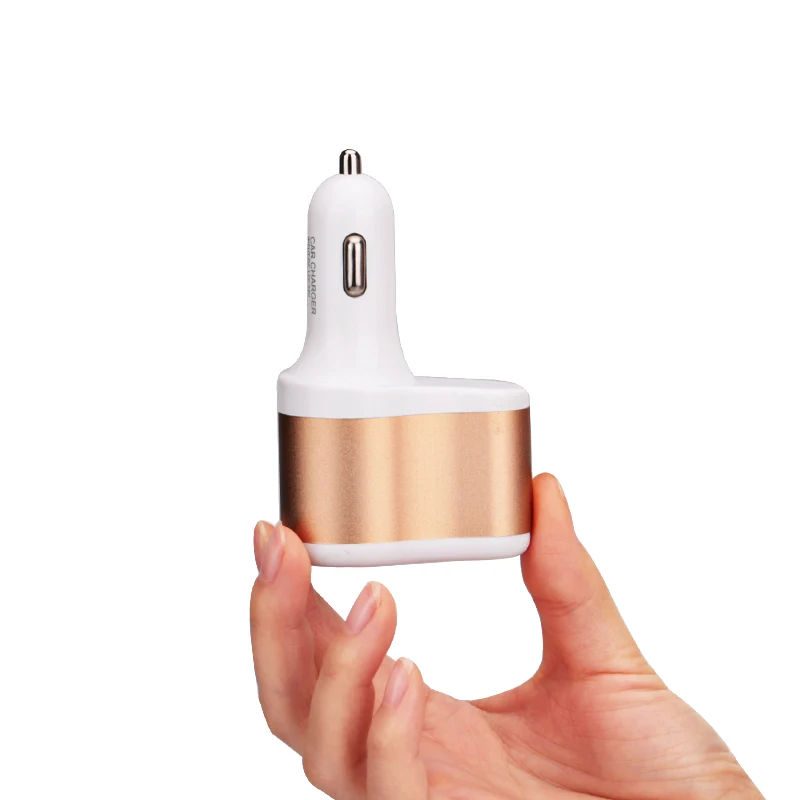 Авто 12В 24В 3.1A двойной Переходник USB для зарядки в машине универсальное