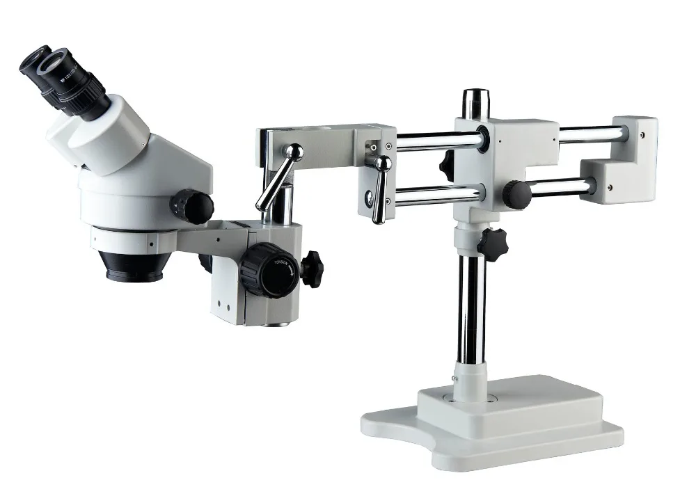 SZM7045 STL2 Binocular ZOOM 16.4 7X 45X Stereo Microscope for PCB