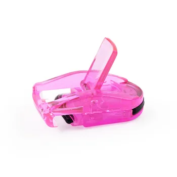 

JHXY 1PC Mini Small Plastic Eyelash Curler Portable Long Lasting Rolling Plastic Beauty Artifact Beauty Tools