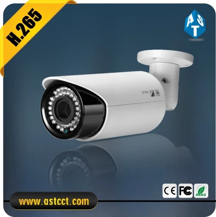 

New CCTV Camera H.265 4.0MP IP Outside Adjust Lens CMOS Sensor IR Bullet CCTV Camera Surppot Onvif 2.4 POE Optional