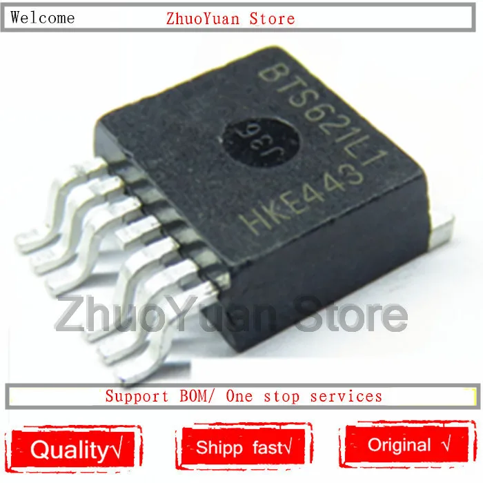 1 шт./лот BTS621L1 TO-263-7 BTS621 TO263 BTS621L IC chip новая Оригинальная строка |