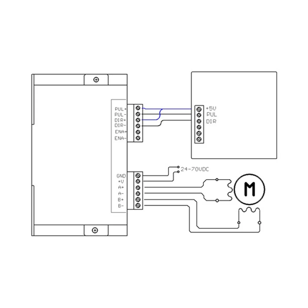 DM542 Stepper Motor Driver For 57 86 Series 2-phase Digital Stepper Motor Driver DM542 Stepper Motor Driver For 57 86 Series 2-phase Digital Stepper Motor Driver