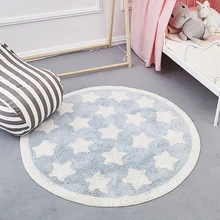 Коврик для детской комнаты, игровой коврик высокого качества, круглый ковер, игровой коврик для спортзала, ковер для детской комнаты, декор высокого качества, InsStyle