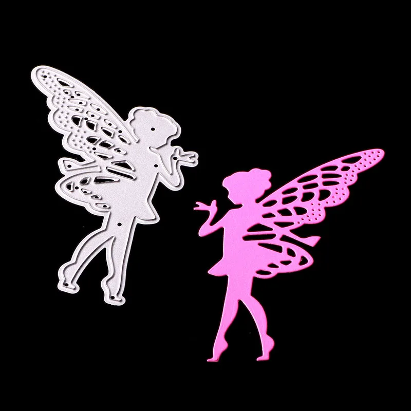 

SCD1055 Angel Metal Cutting Dies For Scrapbooking Stencils DIY Album Cards Decoration Embossing Folder Craft Die Cuts Tools New