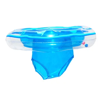 

Float Swim Ring Inflatable Infant Kids Swimming Pool Rings Water Toys Swim Circle for Kids New Double Handle Safety Baby Seat