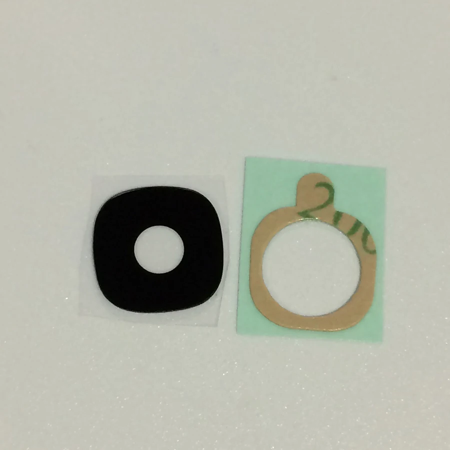 100Pcs/lot New Back Rear Camera Glass Lens Cover Ring with Adhesive