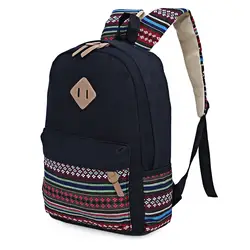 Baellerry 2018 женская обувь на застежке-молнии Hasp рюкзак для девочек Повседневное стильная дорожная полосатый рюкзак элегантный дизайн