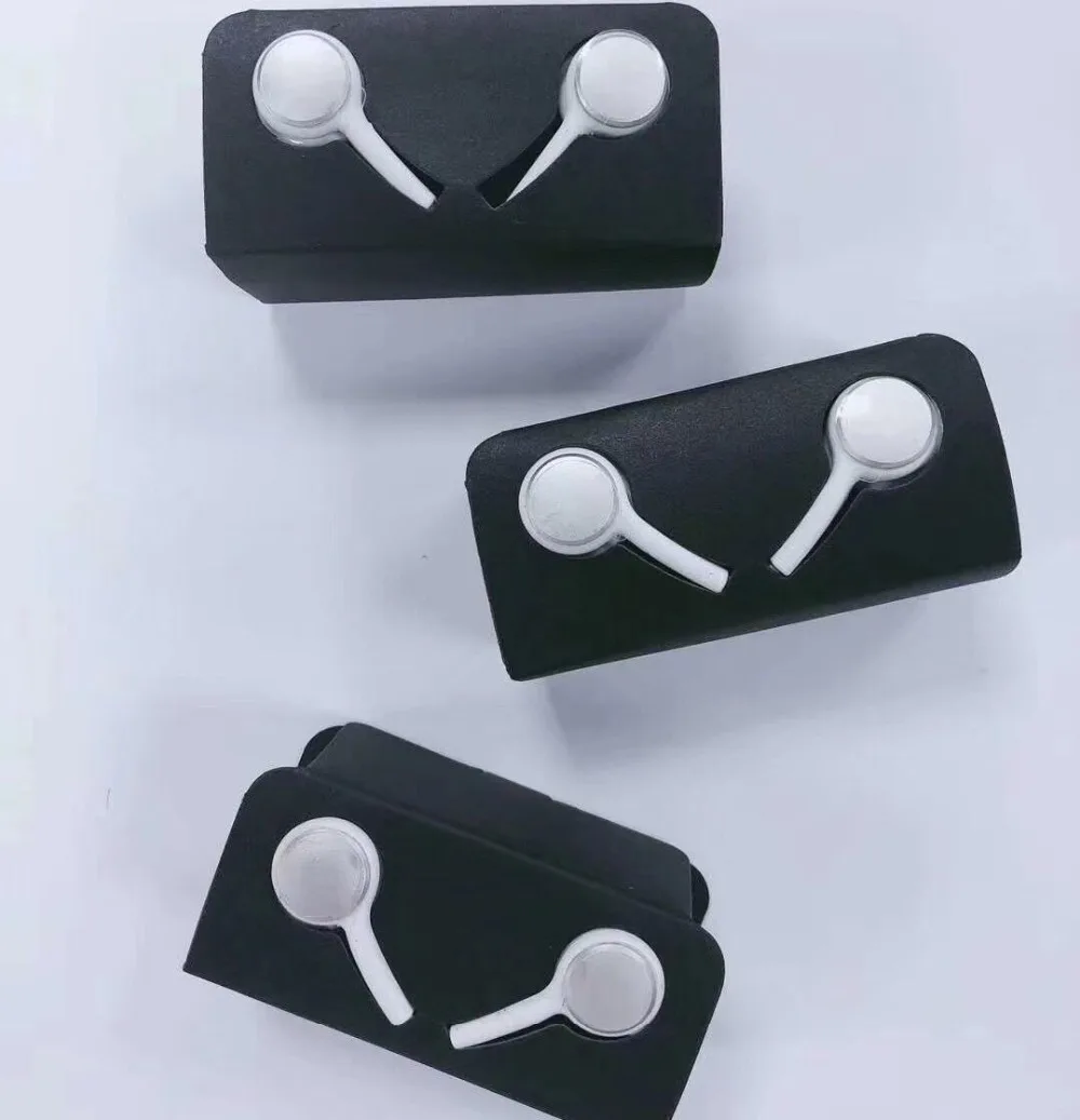 10pcs/lot S10 Wired earphones Earbuds in ear With Mic For Samsung Plus S10e smart phone White Black earphone with box | Мобильные