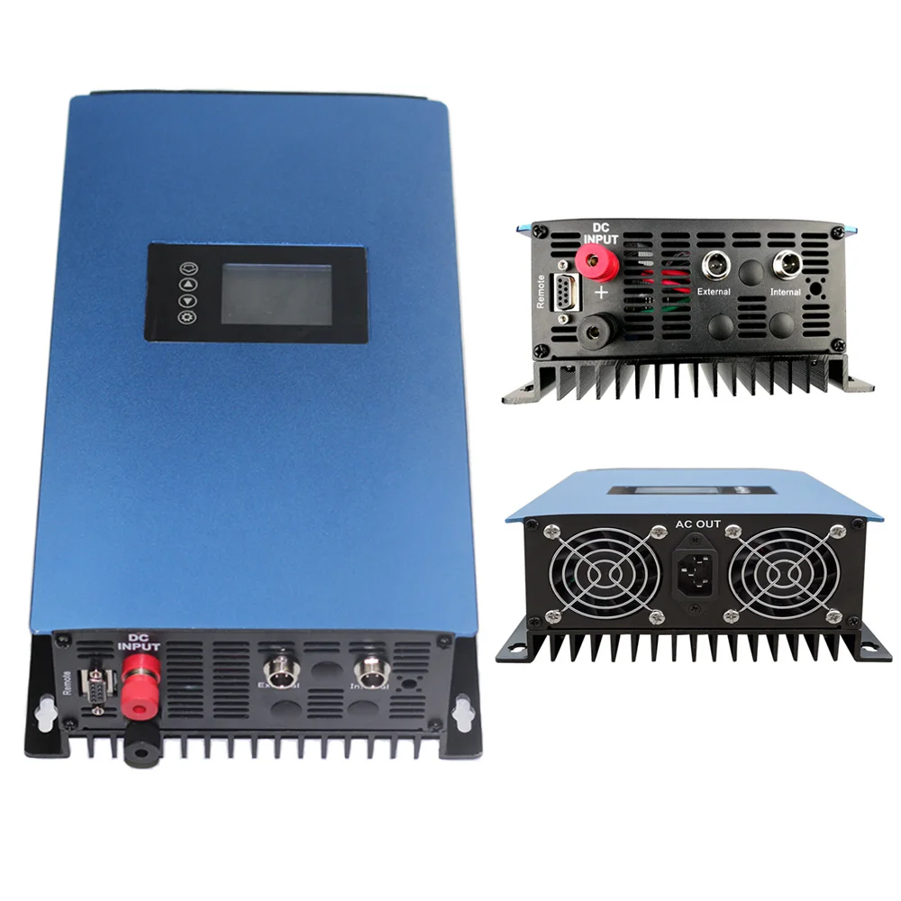 1000 Вт Батарея мощность РАЗРЯДА MPPT сетевой инвертор на солнечных батарейках инвертор 1KW мощность с ограничителем сенсор DC22-65V/45-90 В AC 110 В/220 В Авто