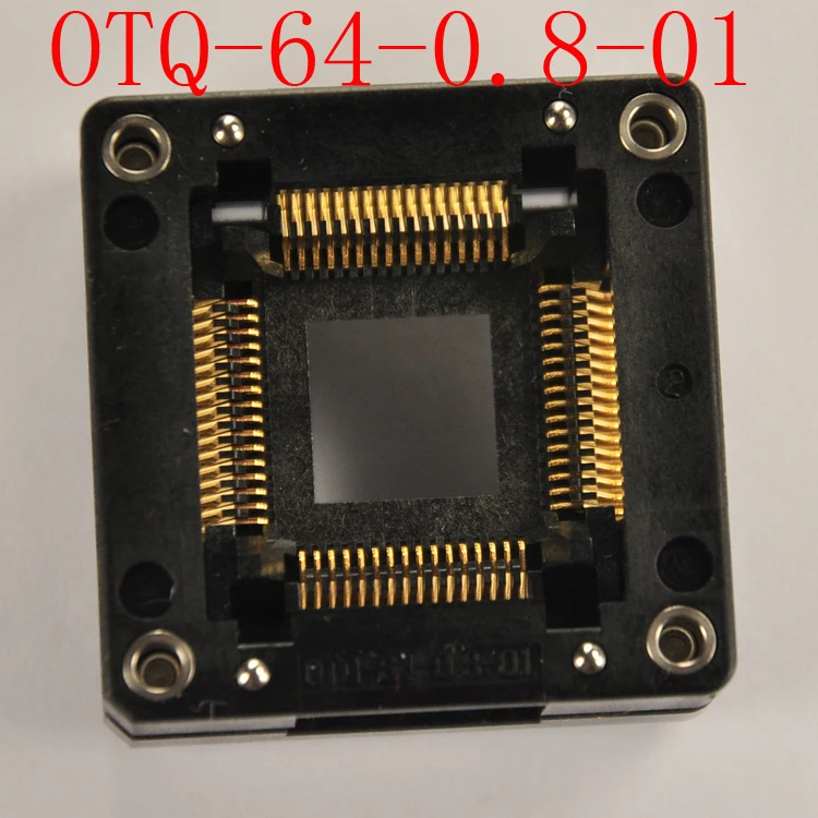 Тестовая горелка OTQ-64-0.8-01 старение сиденье Программирование LQFP64 QFP64 пакет