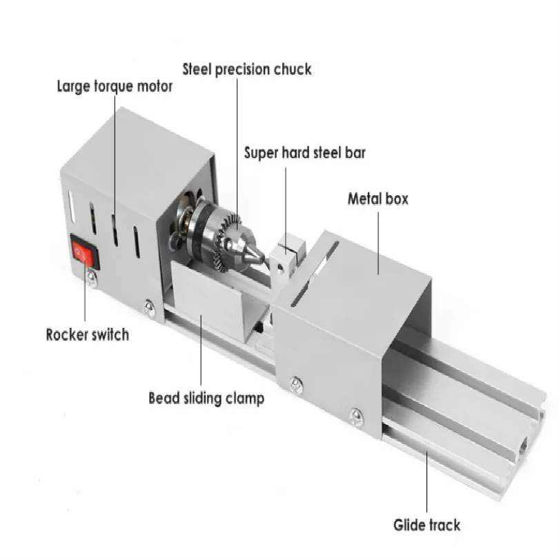 220 В 100 Вт 12 24VDC мини токарный станок torno de metal mini torna makinesi деревянный инструмент для