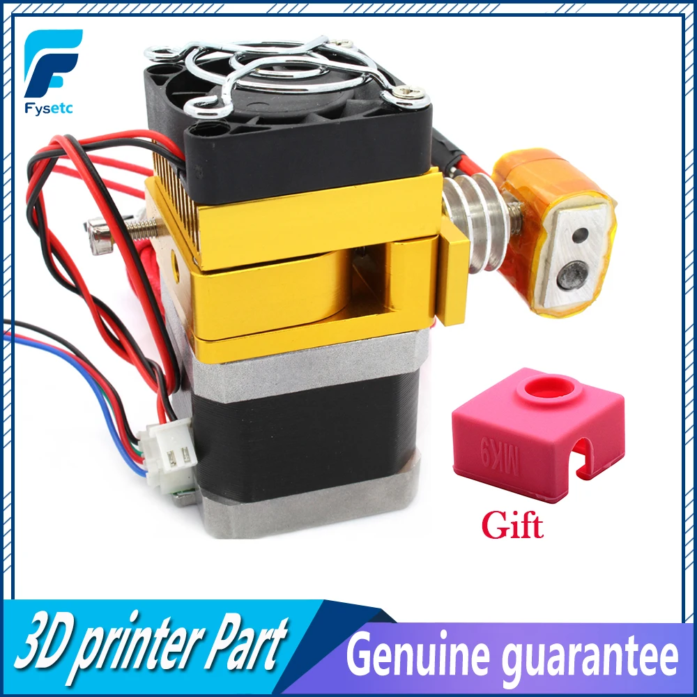 Anycubic Dual Head MK8 Upgrade MK10 Hotend Extruder 0.4mm Nozzle for MakerBot I3